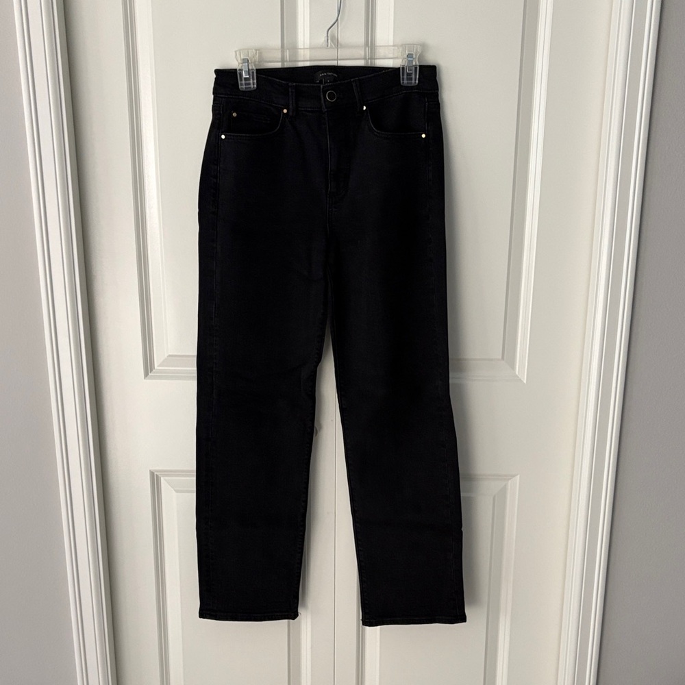 Ann Taylor Women's Black Straight Leg Jeans